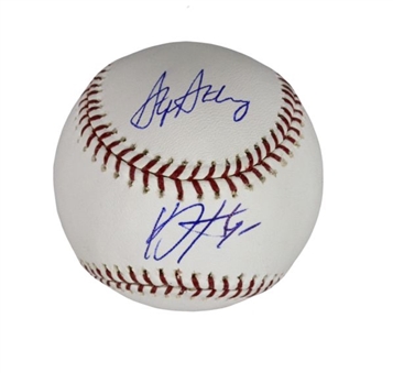 Bryce Harper and Stephen Strasburg Dual-Signed Baseball